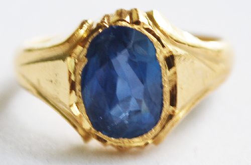 ring 5 -blue sapphireTo